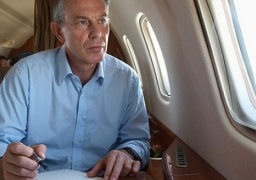 بلير يصل القاهرة لبحث تطورات الأوضاع بالمنطقة