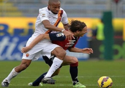 روما يهزم كالياري 2-1 في الدوري الإيطالي