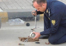 إبطال مفعول قنبلة بدائية أمام مجلس الدولة