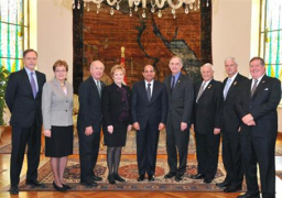 السيسي يلتقي وفدًا من “الكونجرس” ويؤكدون دعم “مصر” عسكريًا وأنها أساس الاستقرار في الشرق الأوسط