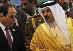 الرئيس السيسى وملك البحرين يؤكدان ضرورة التوصل إلى تسويات سياسية لأزمات المنطقة العربية
