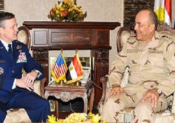 رئيس الأركان يلتقى قائد القوات الجوية بالقيادة المركزية الأمريكية