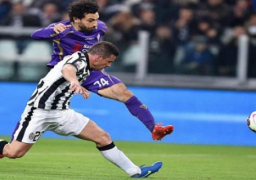 صلاح يهدي فيورنتينا الفوز بهدفين في يوفنتوس بكأس إيطاليا
