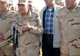 وزير الدفاع ورئيس الأركان يشهدان التدريب المشترك المصري الإماراتي “سهام الحق”