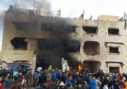 الداخلية: استشهاد خمسة شرطيين ومواطن وإصابة آخرين في تفجير قسم ثالث العريش