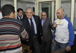 بالصور : المهندس إبراهيم محلب، رئيس الوزراء في جولتة في إستديو إذاعة راديو_مصر