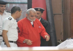 استئناف محاكمة بديع و190 آخرين في قضية “قسم شرطة العرب” ببورسعيد اليوم