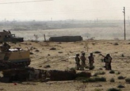 الطائرات العسكرية تقصف معاقل المسلحين وحملات تمشيط برى بسيناء