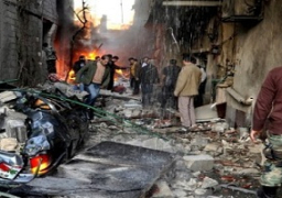 الطيران السوري يلقي 13 من البراميل متفجرة على مخيم اليرموك ومعارك بحمص