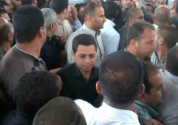 المنوفية تشيع جثمان شهيد مدرعة العريش في جنازة عسكرية