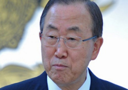 بان جي مون يعرب عن صدمته إزاء كارثة اللاجئين الأخيرة في البحر المتوسط