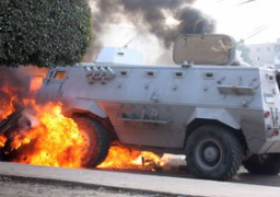 استشهاد 5 بينهم ملازم أول وإصابة 3 مجندين في تفجير مدرعة بسيناء