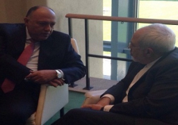 شكري يلتقي ظريف على هامش مؤتمر “منع الانتشار النووى” بنيويورك