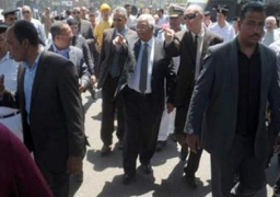 محافظ القاهرة يتفقد أعمال تطوير ميدان رمسيس عقب إخلائه من “الجائلين”