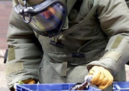 إبطال مفعول قنبلتين شديدتي الانفجار عٌثر عليهما بجوار جامعة الأزهر فرع أسيوط