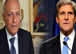 هاتفيا .. شكري وكيري يبحثان العلاقات الثنائية والقضايا الإقليمية