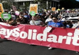 اشتباكات في مدن الساحل الغربي للولايات المتحدة خلال مسيرات عيد العمال