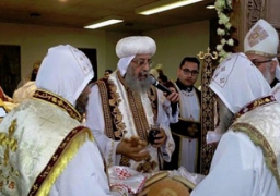 البابا تواضروس يترأس القداس في كنيسة العذراء بهولندا بعد تدشينها