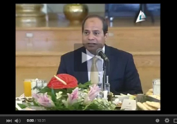 بالفيديو : كلمة الرئيس عبد الفتاح السيسي خلال إفتتاح أعمال التطوير ورفع الطاقة الاستيعابية لشركة ترسانة الإسكندرية