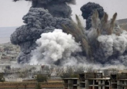 الطيران العراقي يقصف رتلاً لداعش بالرمادي