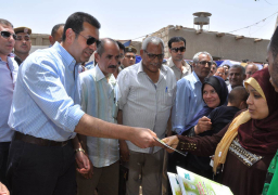 توزيع 1000 رأس ماشية على الاسر الأكثر احتياجا بأسيوط ضمن مبادرة السيسي