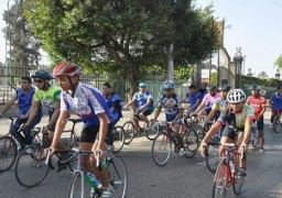 ماراثون لسباق الدراجات بكورنيش المعادى احتفالاً بعيد العمال