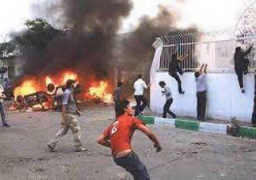 بالصور : مظاهرات عارمة في ايران ضد الحكومة الايرانيه