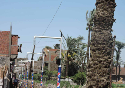 محافظة أسيوط تعلن اضاءة اول قرية بالطاقة الشمسية على مستوى الجمهورية بمركز أبوتيج