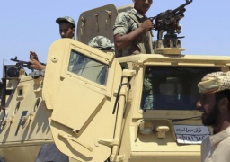 استشهاد ضابط وإصابة 3 مجندين في استهداف مدرعة بالعريش