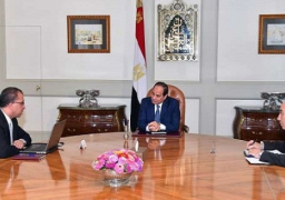 السيسي يستعرض مع وزير التخطيط ملامح استراتيجية التنمية المستدامة حتى عام 2030