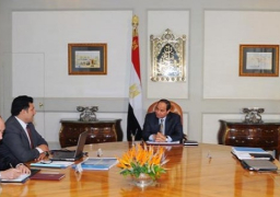 الرئيس السيسي يلتقي اليوم وزيري الرى والزراعة