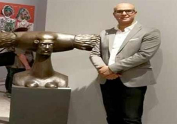 النحات المصرى خالد زكى يفوز بمسابقة “الفنان العالمي” التشكيلية بتايوان