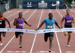 جاتلين يفوز بسباق 200 متر في التصفيات الامريكية