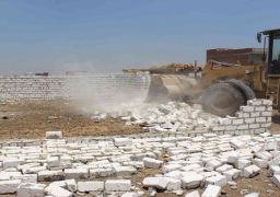 رفع وإزالة 2751 حالة تعد على الأراضي الزراعية بالمنيا