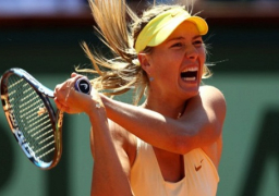 شارابوفا تودع بطولة فرنسا للتنس بعد خسارتها من سفاروفا