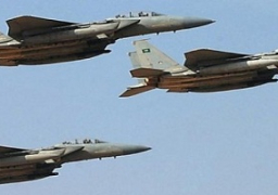 طائرات التحالف العربى تقصف معسكر النهدين ومحيط دار الرئاسة اليمنية بصنعاء