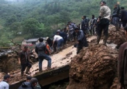 15 قتيلاً فى انهيارات أرضية بنيبال