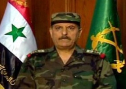 وزير الدفاع السورى يزور ريف حمص بعد عدد من الهزائم