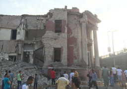 محافظ القاهرة يتفقد موقع حادث انفجار القنصلية الإيطالية