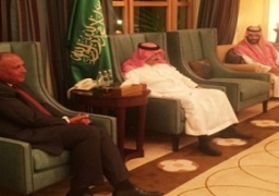 الخارجية: شكري يزور السعودية بتكليف من الرئيس ويجري مشاورات سياسية مع ولي العهد