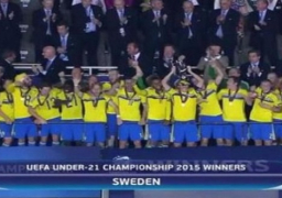 السويد بطلة اوروبا تحت 21 عاما بفوزها بركلات الترجيح على البرتغال