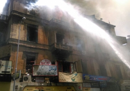 غرفة القاهرة التجارية تشكل لجنة لحصر حجم خسائر حريق “الفجالة”