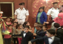 مديرية أمن القاهرة نظمت حفل ترفيهى لعدد من الأطفال الأيتام وذوى الإحتياجات الخاصة
