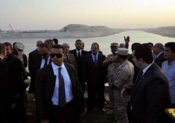 وزير الداخلية يتفقد اجراءات تأمين قناة السويس الجديدة