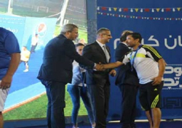 وزير الشباب فى نهائي بطولة الأبطال الرمضانية الأولى بمركز شباب الجزيرة