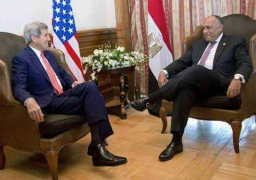 جون كيري يصل للقاهرة فى زيارة تستغرق يومين