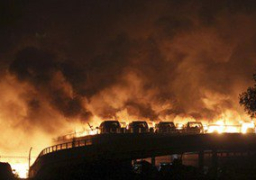 إرتفاع حصيلة انفجار مستودع الصين إلى 44 قتيلا وأكثر من 500 مصاب