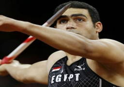 إيهاب عبدالرحمن يفوز بفضية بطولة العالم في رمي الرمح