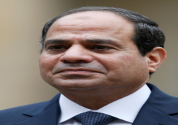 الرئيس اليمنى وملك الأردن يقدمان العزاء للسيسى في وفاة والدته