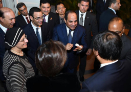 السيسي يلتقي فى سنغافورة مع كبار المستثمرين ورؤساء كبري الشركات